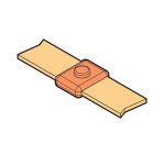 بحرة - موصل "مستقيم" للقالب - 40x6 مم - شريط تأريض الى شريط تأريض