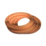 بحرة - شريط تأيض نحاس - مقاس 40x5 مم - 25 متر/اللفة