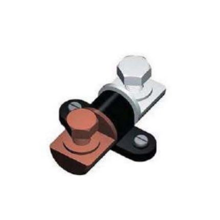 بحرة - موصل ثنائي المعدن ، 25 × 3 مم ، شريط من النحاس إلى الألومنيوم