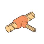 بحرة - موصل للقالب - كيبل 240 مم إلى ماسورة و سطح صلب