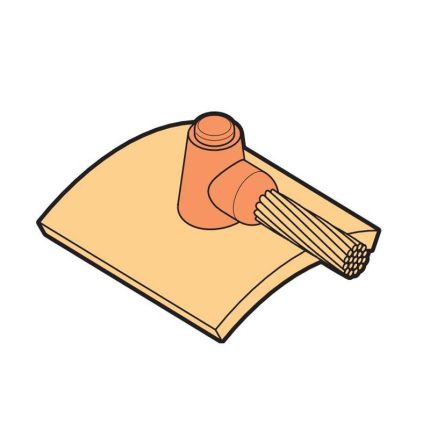 بحرة - موصل للقالب - كيبل 70 مم إلى ماسورة و سطح صلب