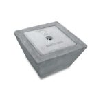 بحرة - غرفة تفتيش أرضية خرسانية مع غطاء - 450x450x300 مم