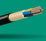 بحرة - كيبل XLPE نحاس - 4 خطوط - مقاس 25 مم - أسود - 600/1000 فولت