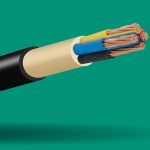 بحرة - كيبل XLPE نحاس - 4 خطوط - مقاس 25 مم - أسود - 600/1000 فولت