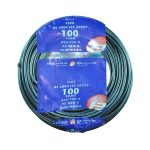 بحرة - سلك كهربائي نحاس مرن - المواصفات البريطانية - NYA - مقاس 2.5 مم - أسود - 450/750 فولت - 91.44 متر