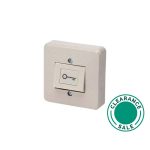 تصفية بوش - زر طلب الخروج مع رمز المفتاح، تركيب سطحي