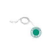 تصفية بوش - اتصال مخفي صغير (9.5 ملم)، أبيض، عبوة من 10