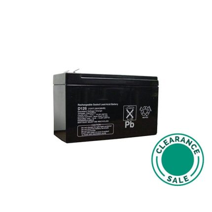 تصفية بوش - بطارية، 12V، 7Ah بطارية احتياطية، مزودة بالطاقة مختومة وقابلة لإعادة الشحن