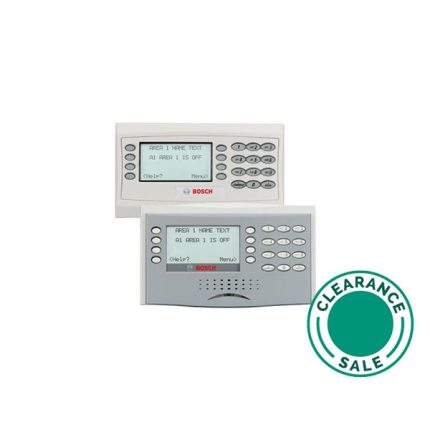 تصفية بوش - لوحة مفاتيح LCD مع حافظة كلاسيكية بيضاء