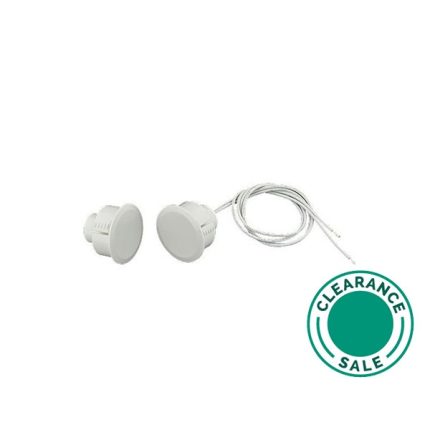 تصفية بوش - اتصال مضغوط مع مغناطيس قياسي، قطر 25 ملم، أبيض، عبوة من 10