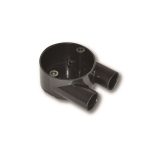 بحرة - صندوق تجميع أسلاك - مقاس 25 مم - 2 خط - شكل U