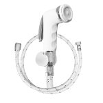 ⁦شطاف حمام مع خرطوم (  كروم أبيض )⁩ - الصورة ⁦7⁩