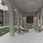 بلاط أرضيات خارجي 60×60×1.05 سم