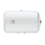 ⁦سخان مياه كهربائي 80 لتر أفقي الخزف السعودي - سيروزا⁩ - الصورة ⁦2⁩