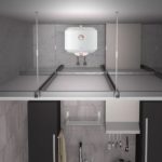 ⁦سخان مياه كهربائي 30 لتر عمودي عريض الخزف السعودي - سيروزا⁩ - الصورة ⁦2⁩