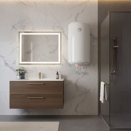 سخان مياه كهربائي 100 لتر عمودي الخزف السعودي - سيروزا