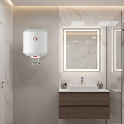 سخان مياه كهربائي 50 لتر عمودي الخزف السعودي - سيروزا