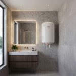 ⁦سخان مياه كهربائي 80 لتر عمودي الخزف السعودي - سيروزا⁩ - الصورة ⁦2⁩