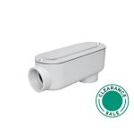 تصفية المنتجات الأخرى -كوندوليت، ألومنيوم، LB، 2-1/2 بوصة، مع غطاء وحشية