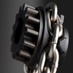 ⁦سلسلة رفع لرافعة سلسلة, 11.2 مم, تباع بالمتر⁩ - الصورة ⁦2⁩