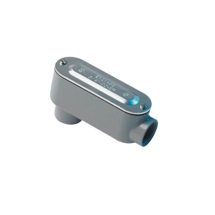 كروس هايندس - نقطة تجميع أسلاك بغطاء شكل LB - مقاس 1/4 1 بوصة - فورم 5