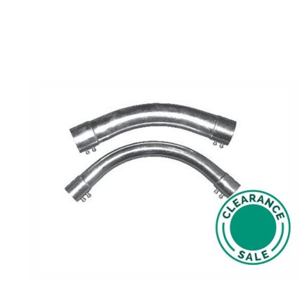 تصفيةكروس هايندس - انحناء، EMT، 90D، 1-1/2 بوصة، مع اقتران