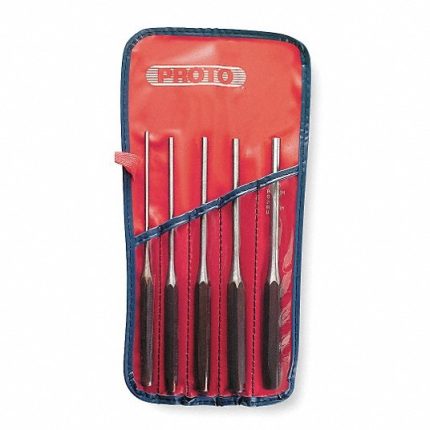 مجموعة دبابيس مثقاب من الفولاذ, 8 بوصة S2, 5قطع 1Q736