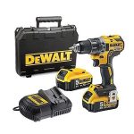 ديوالت - مثقاب/مفك لاسلكي صغير الحجم - بدون فرش - 13 مم - 18 فولت - 13 مم - 5 أمبير