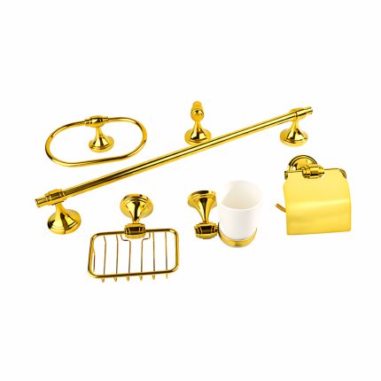 طقم اكسسوار حمام  هيدرو جولد