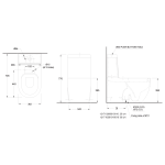 ⁦كرسي دورة مياه 25 سم - فلورنس⁩ - الصورة ⁦2⁩