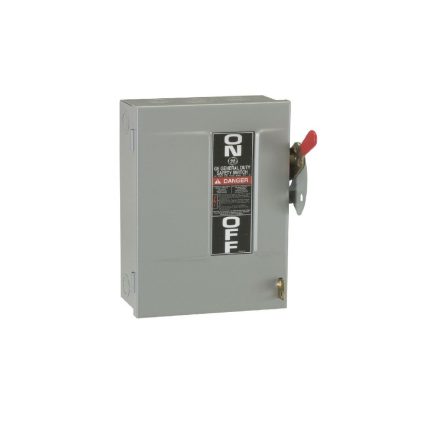 جنرال إليكتريك - مفتاح سلامة 60 أمبير 3 خط 240 فولت - مجهز للفيوز - داخلي