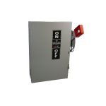 جنرال إليكتريك - مفتاح سلامة 100 أمبير 3 خط 240 فولت - مجهز للفيوز