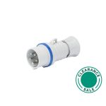 تصفية جويس -قابس، 16A، 3P+N+E، 220V، IP44/IP54، مستقيم