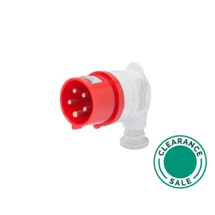 تصفية جويس -قابس، 32A، 3P+N+E، 380V، IP44، 90 درجة