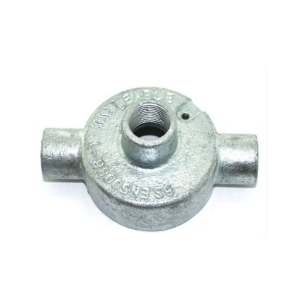 أي تي سي سي - صندوق بمخرج خلفي - 2 خط - HDG - مقاس 25 مم