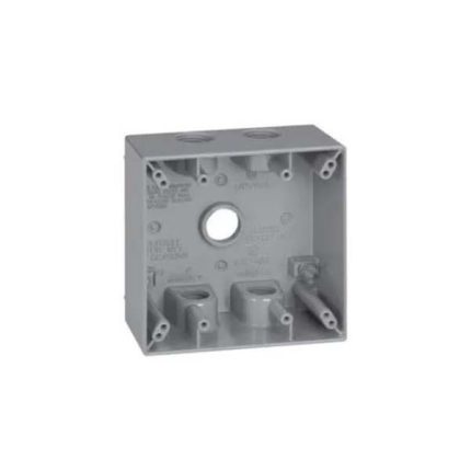 أي تي سي سي - علبة حديد معزول مقاس 10x10 - عمق 1/8-2 بوصة - مقاس الفتحة 1 بوصة