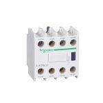 شنايدر - أكزيليري كونتاكت - Auxiliary contact block - 3 NO + 1 NC - screw-clamps terminals