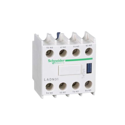 شنايدر - أكزيليري كونتاكت - Auxiliary contact block - 3 NO + 1 NC - screw-clamps terminals