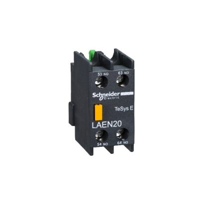 شنايدر - أكزيليري كونتاكت - Auxiliary contact block - 1 NO + 1 NC - screw-clamps terminals