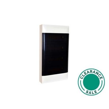 تصفية ليجراند - خزانة DIN، سطحي، 3x18 موديول، Practibox S، باب مدخن، E+N Terminal Blocks