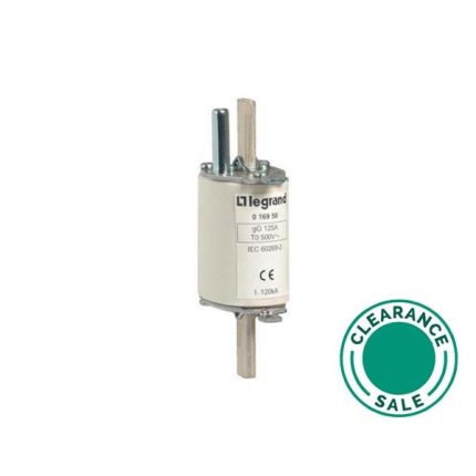 تصفية ليجراند - شفرة فيوز صناعي، 160 أمبير، النوع gG، الحجم 0، مع مؤشر