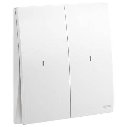 ليجراند - مفتاح مجوز - خط واحد - 16 أمبير - 250 فولت - مع لمبة بيان - لون أبيض