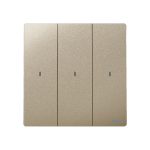 ليجراند - مفتاح ثلاثي - خط واحد - 16 أمبير - 250 فولت - مع لمبة بيان - لون بيج