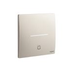 ليجراند - زر الضغط Mallia Senses، DND/MUR/BELL، مفرد، Champagne