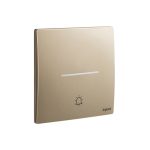 ليجراند - زر الضغط Mallia Senses، DND/MUR/BELL، مفرد، Dark Bronze