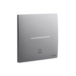 ليجراند - زر الضغط Mallia Senses، DND/MUR/BELL، مفرد، Dark Silver