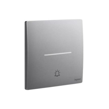 ليجراند - زر الضغط Mallia Senses، DND/MUR/BELL، مفرد، Dark Silver