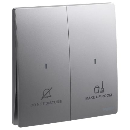 ليجراند - مفتاح للفنادق - ماليا - عدم إزعاج/تنظيف - لون فضي غامق