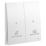 ليجراند - مفتاح للفنادق - ماليا - عدم إزعاج/تنظيف - لون أبيض