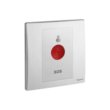 ليجراند - مفتاح طوارئ Mallia Senses، مفرد، Brushed Aluminium